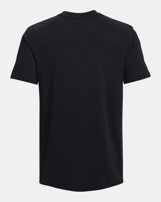 Men's UA Endorsed Heavyweight Short Sleeve, Black, pdpMainDesktop image number 5